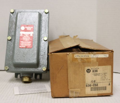 Brand New Pressure Switch 836-C5E In Original Box
