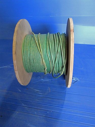 Srml wire green 12 awg 240&#039; ft fiber glass braid appliance hi temp motor stage for sale