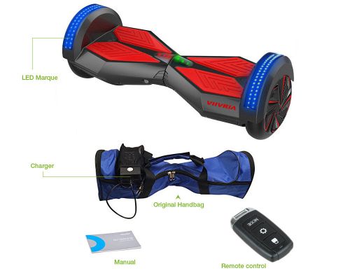 Newest Self Balancing Scooters with Bluetooth Speaker &#034;Board&#034;&amp;LED Light  8 Inch