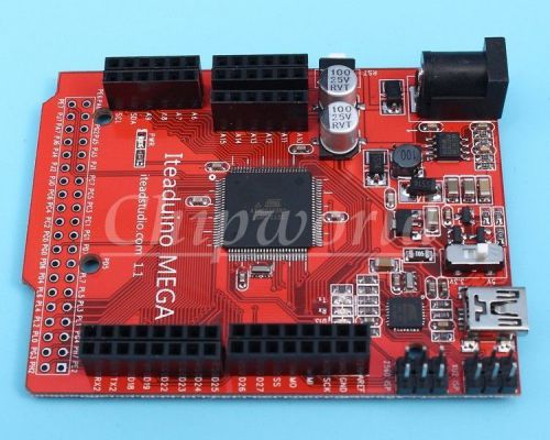 1pcs Iteaduino MEGA 2560 ATmega2560-16AU Board (Arduino-compatible)New