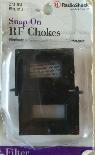 RadioShack Snap-On RF Chokes Filter 2-pack 273-104