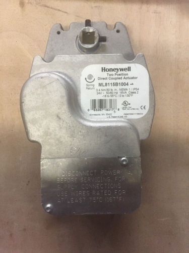 New Honeywell ML8115B1004 Two-Position Direct Coupled Actuator, CW, Power 16 VA