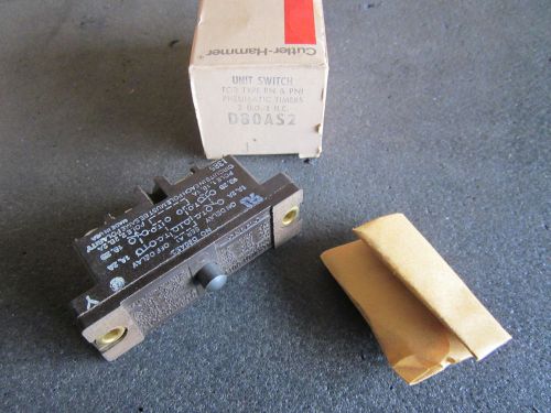 Eaton / cutler-hammer d80as2 pneumatic timer unit switch 2no 2nc nos for sale