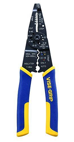Multi tool stripper new cutter crimper protouch grips cutting edge free shipping for sale