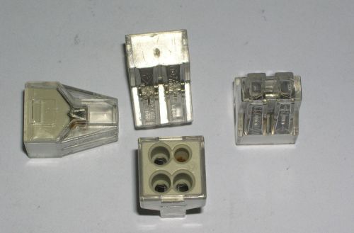 WAGO, WALL NUT WIRE CONNECTORS, 773-124, 5 BOXES OF 100 EACH