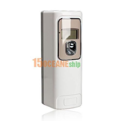 Lcd wall mounted timer automatic aerosol scent dispenser perfume spray white #15 for sale