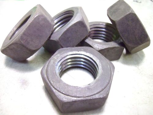 Hex nuts 1-1/4 - 7 steel nuts width 1-7/8 height 23/32 (qty 5) #60283 for sale