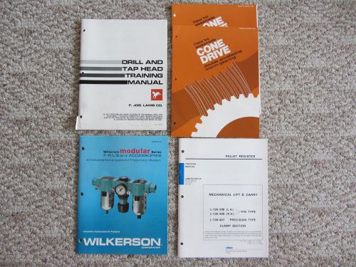 Vintage lot of tool &amp; die related training manuals/catalog for sale