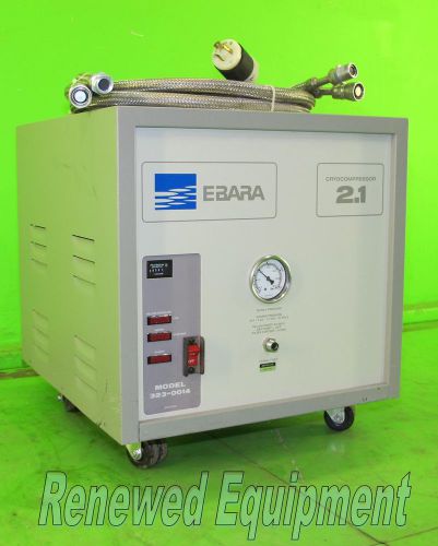 Ebara model 323-0014 water cooled cryocompressor *as-is for parts* for sale