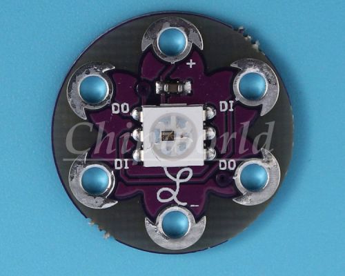 1pcs LilyPad Pixel Board WS2812 5050 RGB LED Module for Arduino new