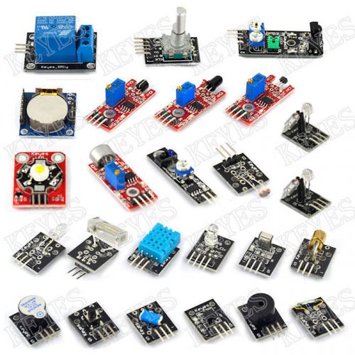 24pcs sensors module kits infrare temperature for arduino uno r3 mega2560 due for sale