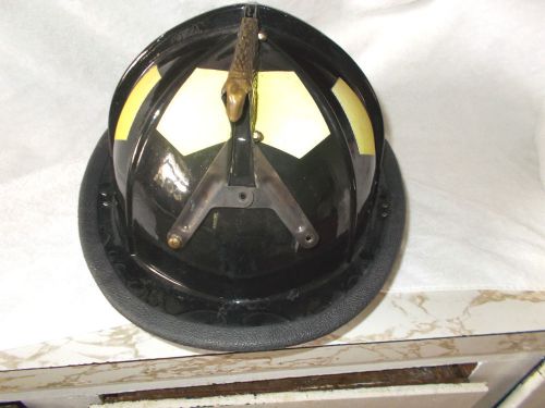 bullard firedome fire helmet , headband adjustment, front dept shield holder