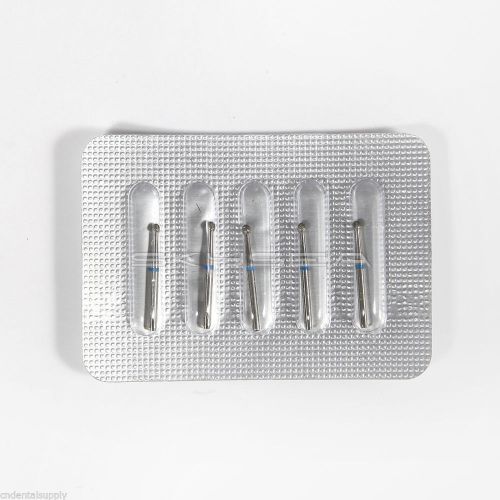 5pcs Dental Diamond Burs TF-12 Medium FG 1.6mm high Handpiece separately sealed