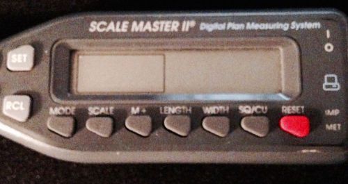 Calculated industries scale master ii digital measuring system for sale