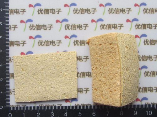 5pcs electric iron high-temperature cleaning sponge remove tin 3.5*4.5cm for sale