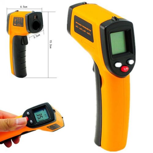 Non-contact ir infrared digital temperature gun thermometer laser point meter !! for sale