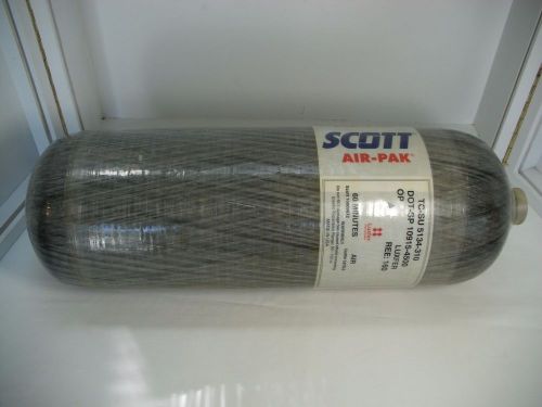 Scot air-pak luxfer l87g-2 gas cylinder 60 minutes air supply ~ no valve for sale