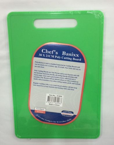 30 X 21 X 0.5cm Chopping Board Cutting Cheese Slicing Meat Vegetable Green