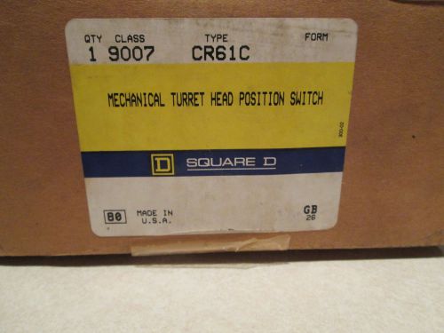 Square d 9007-cr61c limit switch (new) for sale