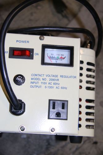(1) Used KRM 2090VR Contact Voltage Regulator