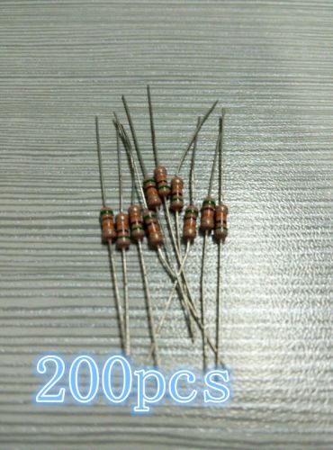 200pcs Resistors 51K Ohms OHM 1/4W +/-5% Carbon Film