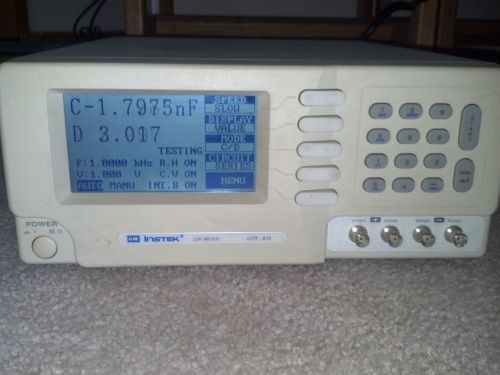 GW Instek LCR-819 LCR Meter Precision LCR Meter, 12 Hz to 100 kHz