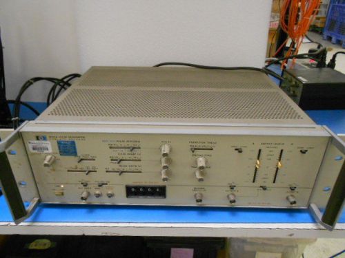 Hp 8015a / agilent 8015a - 50mhz pulse generator w/opt: 02 for sale