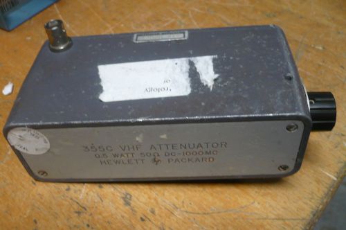 HP 355C VHF Attenuator .5W 50? DC-1000MHz  untested