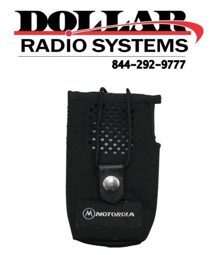 Motorola HLN8253 Portable Radio Nylon Case W/ Belt Loop and Snap Buttons SP10