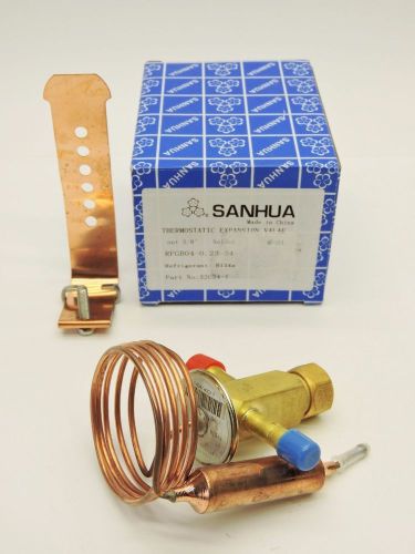 Sanhua 32024-1 RFG B04-0.23-34 Thermo Static Expansion Valve Out 3/8 Solder R134