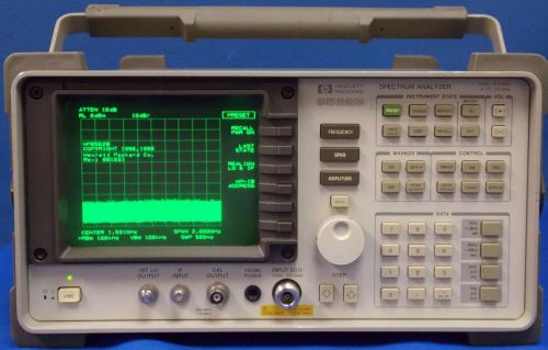 Agilent 8562B opt 001 Portable Spectrum Analyzer, 9 kHz to 22 GHz