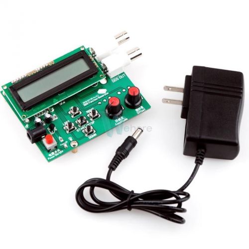 Dds function signal generator module sine square sawtooth triangle wave &amp;adapter for sale