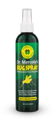 Dr. Mercola&#039;s Bug Spray Healthy Skin 8 fl oz  new