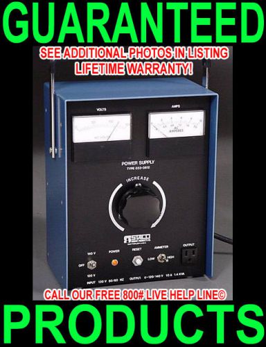 Staco e1010va volt amp meter bench variac ac power source adjustable calibrator for sale
