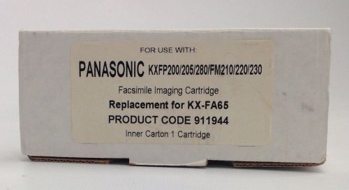 Use with PANASONIC KX-FA65 OEM FAX MACHINE FILM PAPER CARTRIDGE