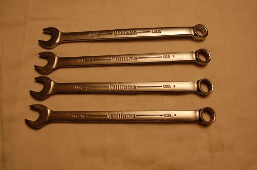 Williams 1/2&#034; Supercombo Wrenches (Qty of 4)