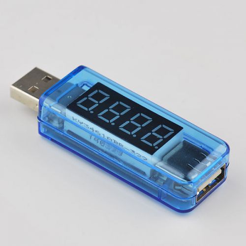 Usb voltage current tester meter charger&amp; data power bank cell phone detector for sale