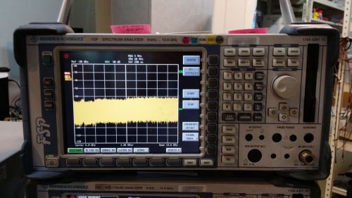 Rohde &amp; Schwarz / FSP-13 RF Spectrum Analyzer 9K to 13.6GHz, OVLD Message