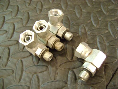 Parker 2507-4-4 Hydraulic Fitting 4pc lot