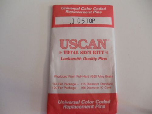 Uscan Locksmith Quality Pins .105 TOP  Qty 1