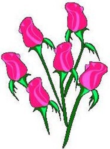30 Custom Pink Roses Personalized Address Labels