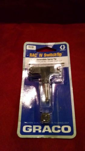 NEW Graco Paint Spray Tip RAC IV 619 Tip NEW IN PACKAGE FREE SHIPPING