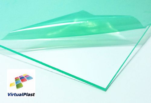 1/8&#034; Clear Acrylic Plastic Plexiglass Perspex Cut 0.12&#034;x8.27&#034;x11.7&#034; Sheet Size