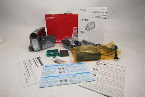 Canon ZR500 ZR 500 MiniDv Mini Dv Stereo Camcorder VCR Player Video Transfer
