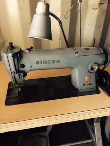 Singer 281-1 Commercial Industrial Sewing Machine w/ Table