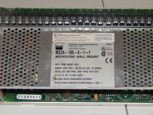 Invensys MZ2A-101-0-1-1 WITH MZ2A-105-0-1-1 board holder
