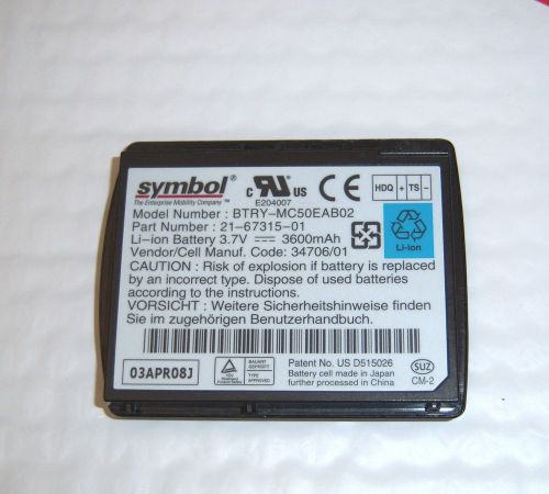 OEM for Motorola Symbol Pocket PC MC5040 ~ 3600mAh Battery BTRY-MC50EAB02