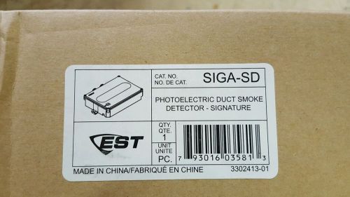 New Siga-Sd duct smoke detector