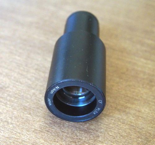 Excellent NIKON CF PL5X 23MM MICROSCOPE PHOTO EYEPIECE PL 5X  top condition