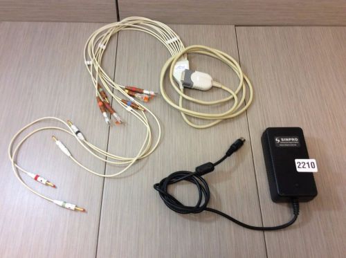 Atria EKG 10 Lead Cable w/ Sinpro Power Supply #2210